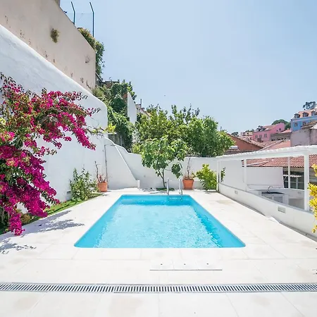 Appartement Castle Magnificent Terrace & Pool Lisboa