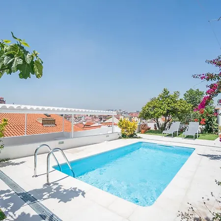 Castle Magnificent Terrace & Pool Appartement Lisboa